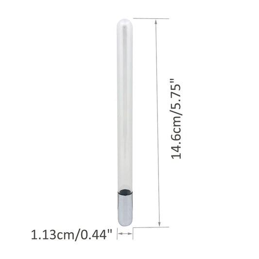 Replace High Frequency Glass HF Electrode for Facial Device Reduce Oily Skin Acne Wrinkle Ozone Bactericidal Promote Circulation