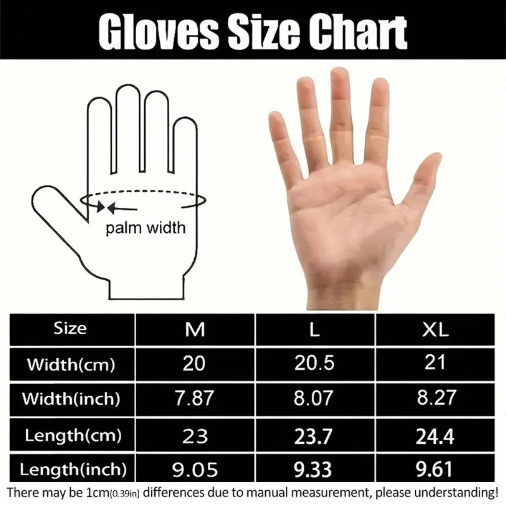 Winter warm gloves - Windproof and cold-resistant cycling gloves - Suitable for both men and women - For running