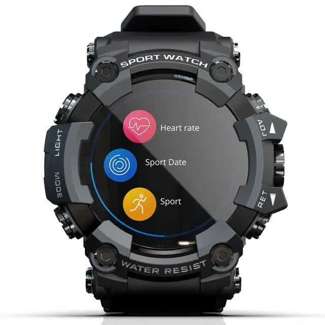 Fitness Tracker Smart Watch for Men Heart Rate Monitor Blood Pressure Smart Watch Suitable for Android IOS