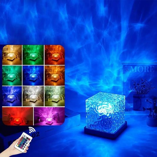 Galaxy Projector Light, Star Projector Night Light with 16 Colors, 30 Lighting Modes Ocean Wave Galaxy Light Projector for Kids,