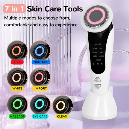 Facial Device Massager Machine Home Use Face Neck Skin Care Firming Equipment Tightening Rejuvenation Lifting Beauty Instrument