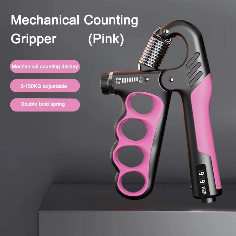 5-60/100/150kg Grip Strength Gym Wrist Expander Hand Strengthener Adjustable Muscle Recovery Fitness Hand Strength Exercise