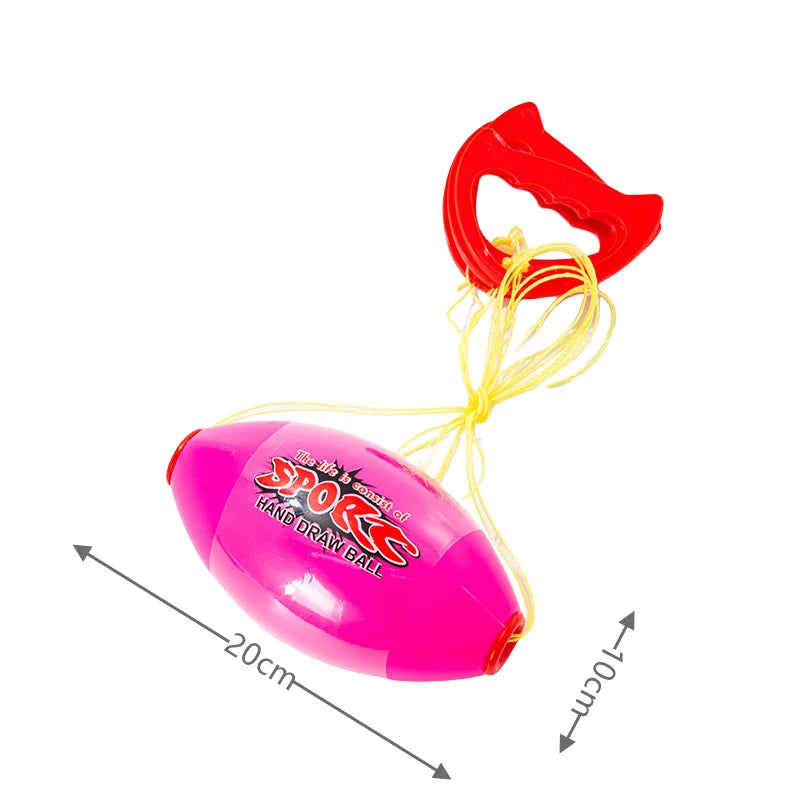 Hand pulled ball pulling force through elasticity fast shuttle ball training arm strength exercise outdoor games children's toys
