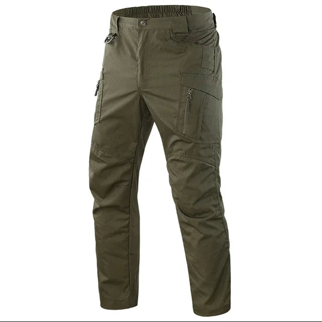 Mens Cargo Pants Multi Pocket Casual Training Pants Waterproof Wear Resistant City Work Trousers Outdoor Overalls Bottoms