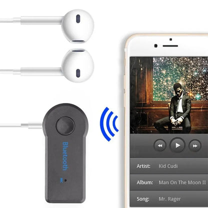 Car Bluetooth 5.0 Receiver 3.5mm Jack Wireless Bluetooth Transceiver  Adapter For Car Kit Music Audio Aux A2dp Earphone Receiver