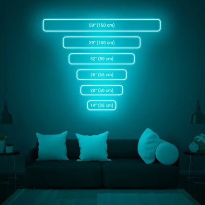 Led Neon Light Hello There, Hell Here Neon Sign,Personalized Gifts, Room Decor Lights, Horror Decor with turned off O & T