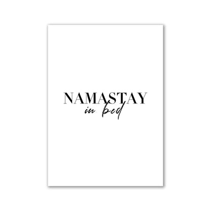 Canvas Painting Quotes Letters Wall Art Kitchen Posters and Prints Ofiice Black and White Wall Pictures for Living Room