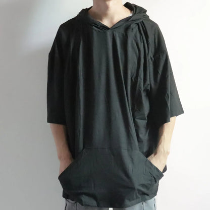 Summer Oversized Hoodie Men 9XL Bust 150cm 5XL 6XL 7XL 8XL Cotton Large Size Sweatshirts