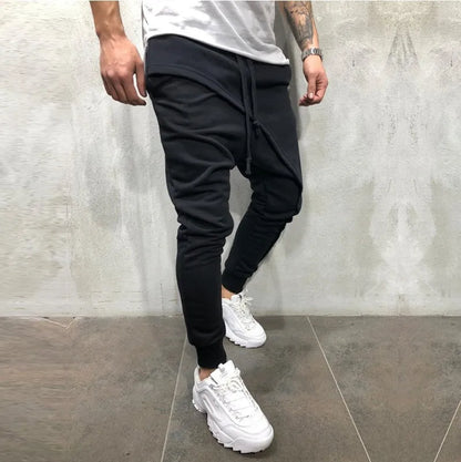 Men Cargo Pants Streetwear  Hip Hop Track Pants Male Medieval Pant Fashion Trousers Multi Colors Pocket Pants Sweatpants