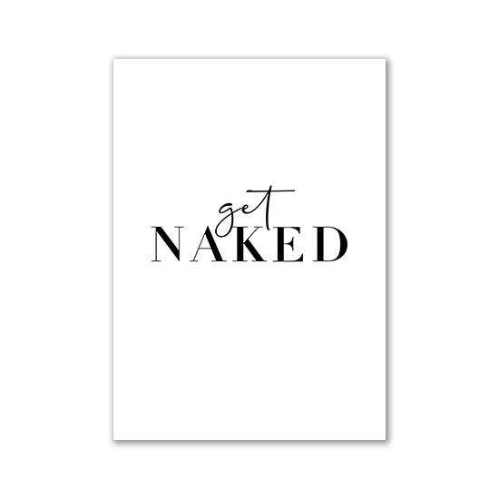 Canvas Painting Quotes Letters Wall Art Kitchen Posters and Prints Ofiice Black and White Wall Pictures for Living Room