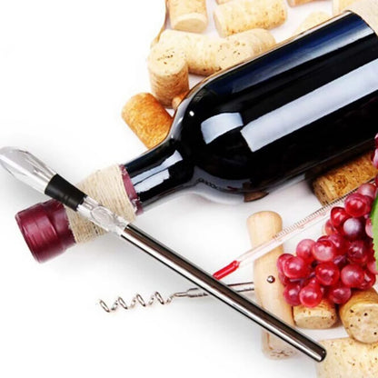 Ice Wine Chiller Rushed Ice Bucket Stainless Steel Barware Wine Pourer Bottle Stick Rapid Iceless Perfect Kitchen Bar Accessorie