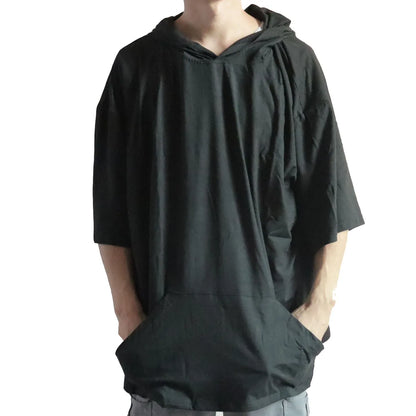 Summer Oversized Hoodie Men 9XL Bust 150cm 5XL 6XL 7XL 8XL Cotton Large Size Sweatshirts