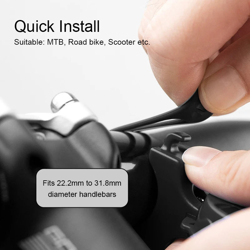 Bicycle Electric Bell USB Rechargeable MTB Scooter Road Bike Handlebar Horn 4 Modes Sound Alarm Ring Bell Cycling Accessories