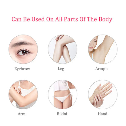 Facial Hair Remover for Women - as Seen on TV Painless Face Shaver - Electric Hair Removal Device for Face Lips Peach Fuzz