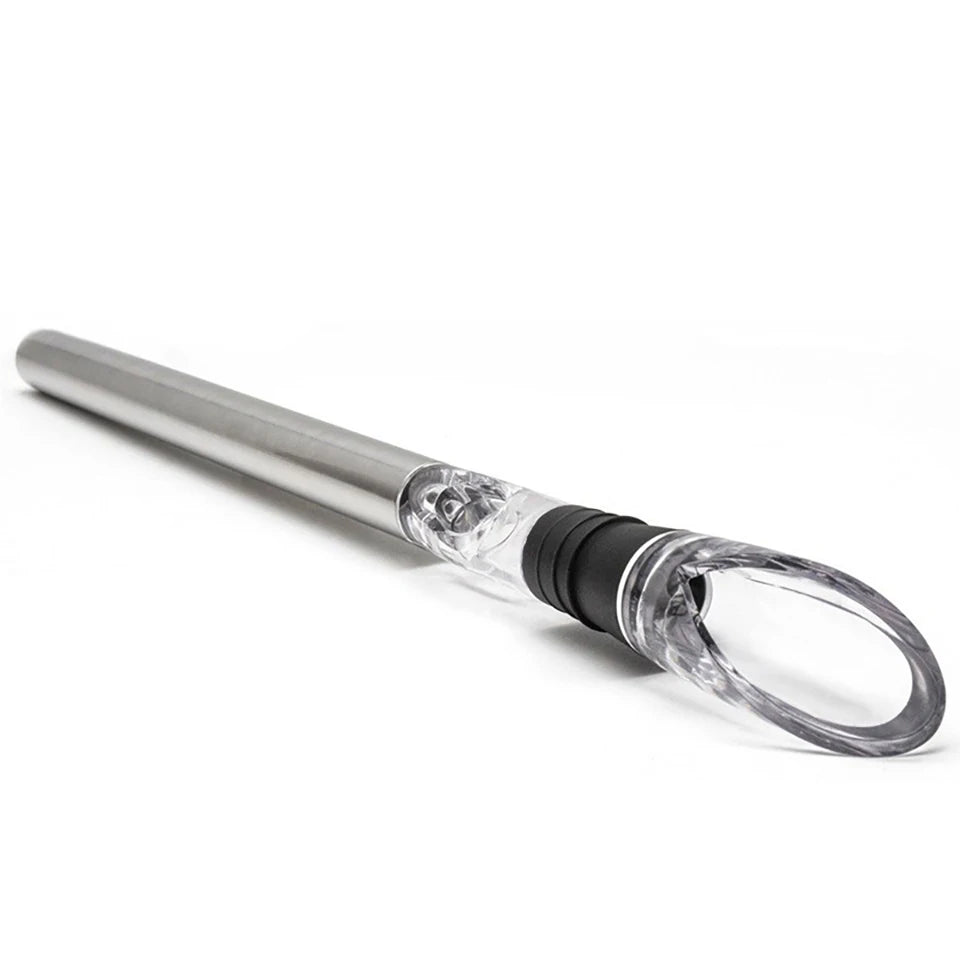Ice Wine Chiller Rushed Ice Bucket Stainless Steel Barware Wine Pourer Bottle Stick Rapid Iceless Perfect Kitchen Bar Accessorie