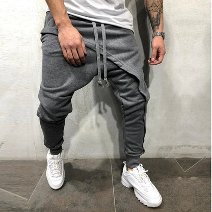Men Cargo Pants Streetwear  Hip Hop Track Pants Male Medieval Pant Fashion Trousers Multi Colors Pocket Pants Sweatpants