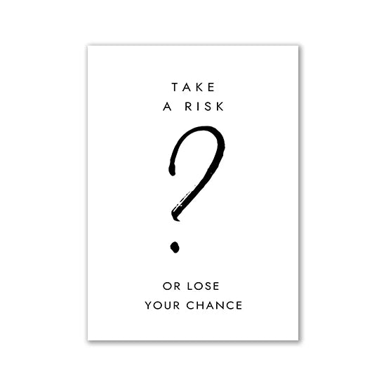 Canvas Painting Quotes Letters Wall Art Kitchen Posters and Prints Ofiice Black and White Wall Pictures for Living Room