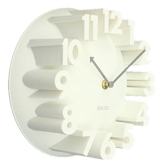 3D Digital Clocks Living Room Wall Clock Simple Creative Household Dial Watch Fashion Decorative Clock 10 inch 25CM Wall Clocks
