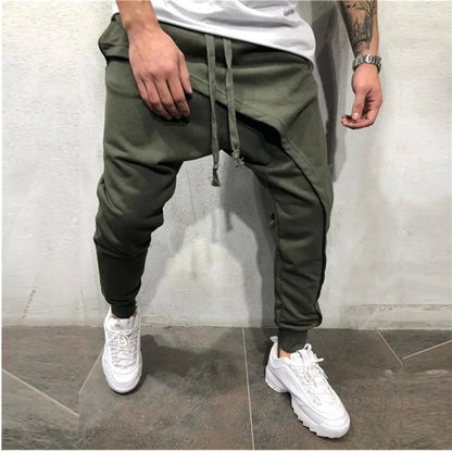 Men Cargo Pants Streetwear  Hip Hop Track Pants Male Medieval Pant Fashion Trousers Multi Colors Pocket Pants Sweatpants