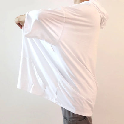 Summer Oversized Hoodie Men 9XL Bust 150cm 5XL 6XL 7XL 8XL Cotton Large Size Sweatshirts