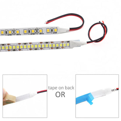 12V LED Strip SMD 2835 1M 2M 3M 4M 5M LED Stripe Tape Light 120LED/M 240LED/M Warm White Flexible Strip Ribbon Home Decor Light