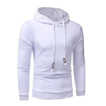 Hoodies Men 2025 Long Sleeve Casual Pullover Hooded Sweatshirt Mens White Hoodie Tracksuit Sweat Coat Sportswear Plus Size S-3XL