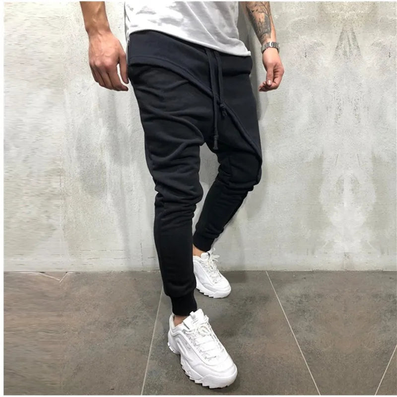 Men Cargo Pants Streetwear  Hip Hop Track Pants Male Medieval Pant Fashion Trousers Multi Colors Pocket Pants Sweatpants