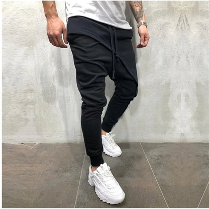Men Cargo Pants Streetwear  Hip Hop Track Pants Male Medieval Pant Fashion Trousers Multi Colors Pocket Pants Sweatpants