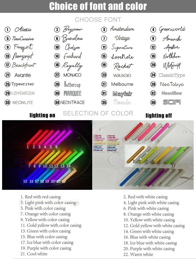 Custom Neon Signs Led Light Sign DIY Letters Extra Large Led Neon Wall Sign XL for Wedding Birthday Party Bar Drop Shopping