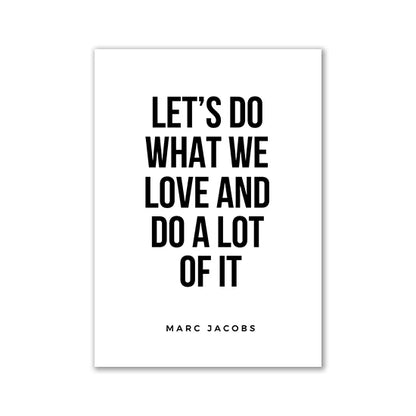 Canvas Painting Quotes Letters Wall Art Kitchen Posters and Prints Ofiice Black and White Wall Pictures for Living Room