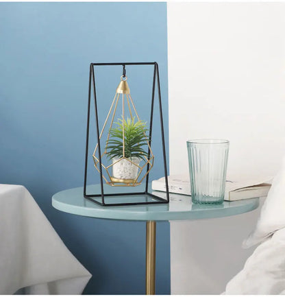 Creative Home Decoration Crafts Imitation Potted Plant Basket Nordic Furnishing Ornaments Art Livingroom Bedroom Hotel Decor