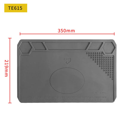 Silicone Soldering Mat Pad Desk Platform  for Welding Station Iron Phone PC  Repair Magnetic Heat Insulation No Lead S-160