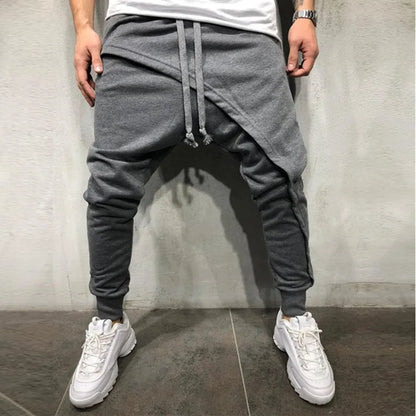 Men Cargo Pants Streetwear  Hip Hop Track Pants Male Medieval Pant Fashion Trousers Multi Colors Pocket Pants Sweatpants
