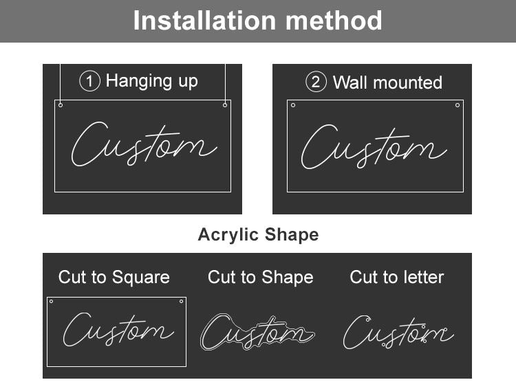 Custom Neon Signs Led Light Sign DIY Letters Extra Large Led Neon Wall Sign XL for Wedding Birthday Party Bar Drop Shopping