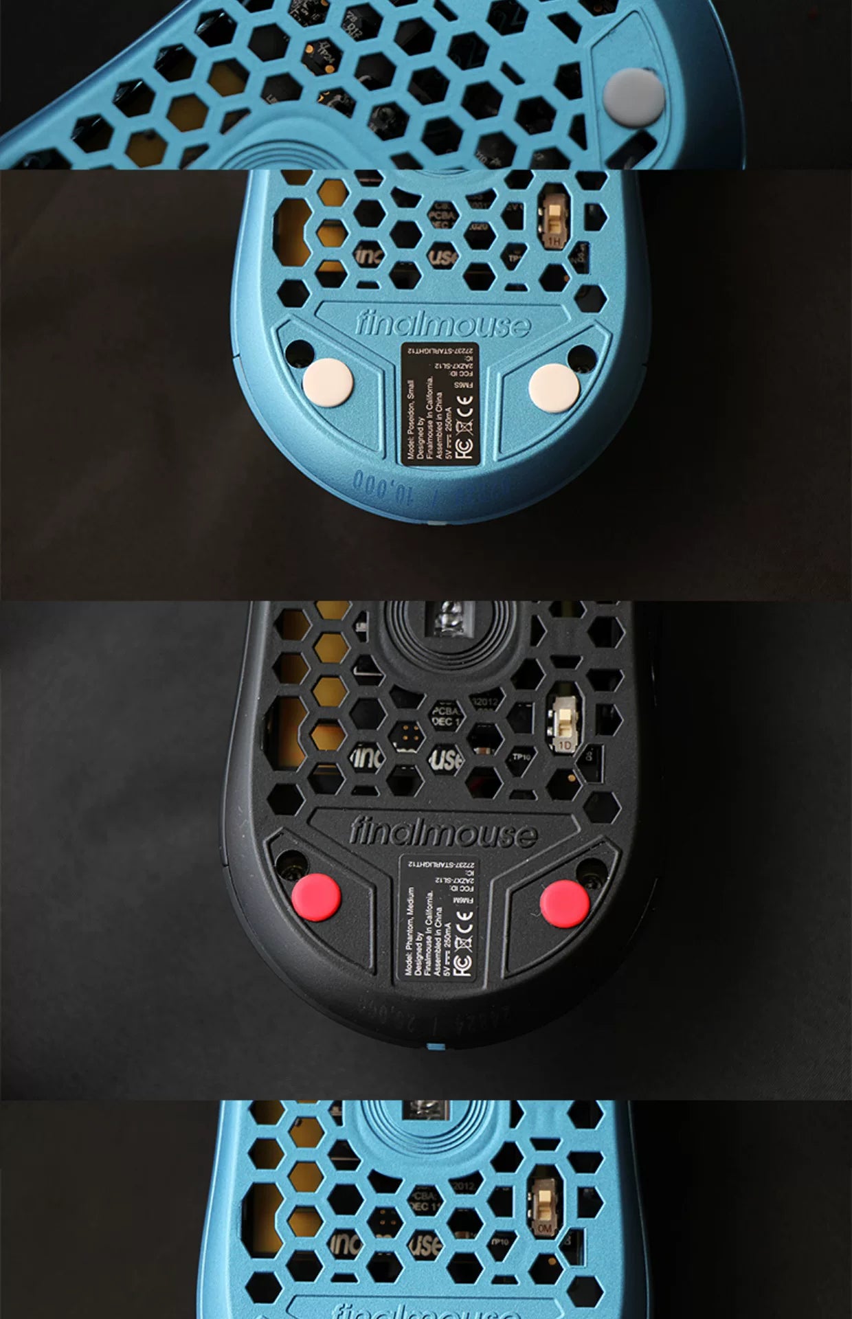 Ultraglide Small Round Dot PTFE Mouse Skates DIY Mice Glide Feet ICE Control Speed Version Wear Resistant Esports Universal