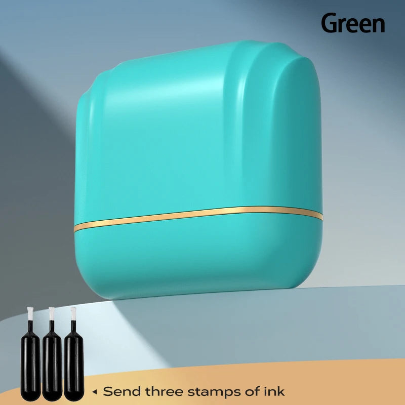 Wide-sized identity privacy roller seal, specifically designed for blocking confidential addresses and protecting privacy