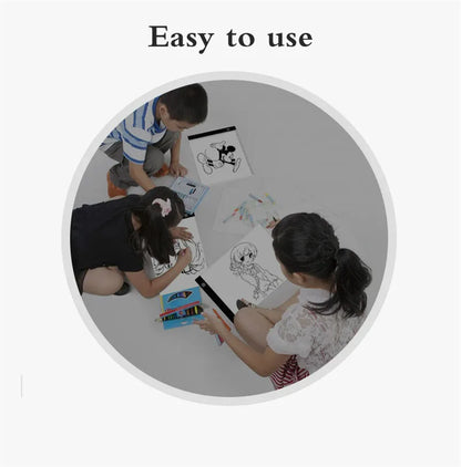 LED Photocopying Table Drawing Board Children's Light-transmitting Copying Table Brightness Adjustable Copy Board Painting Toys