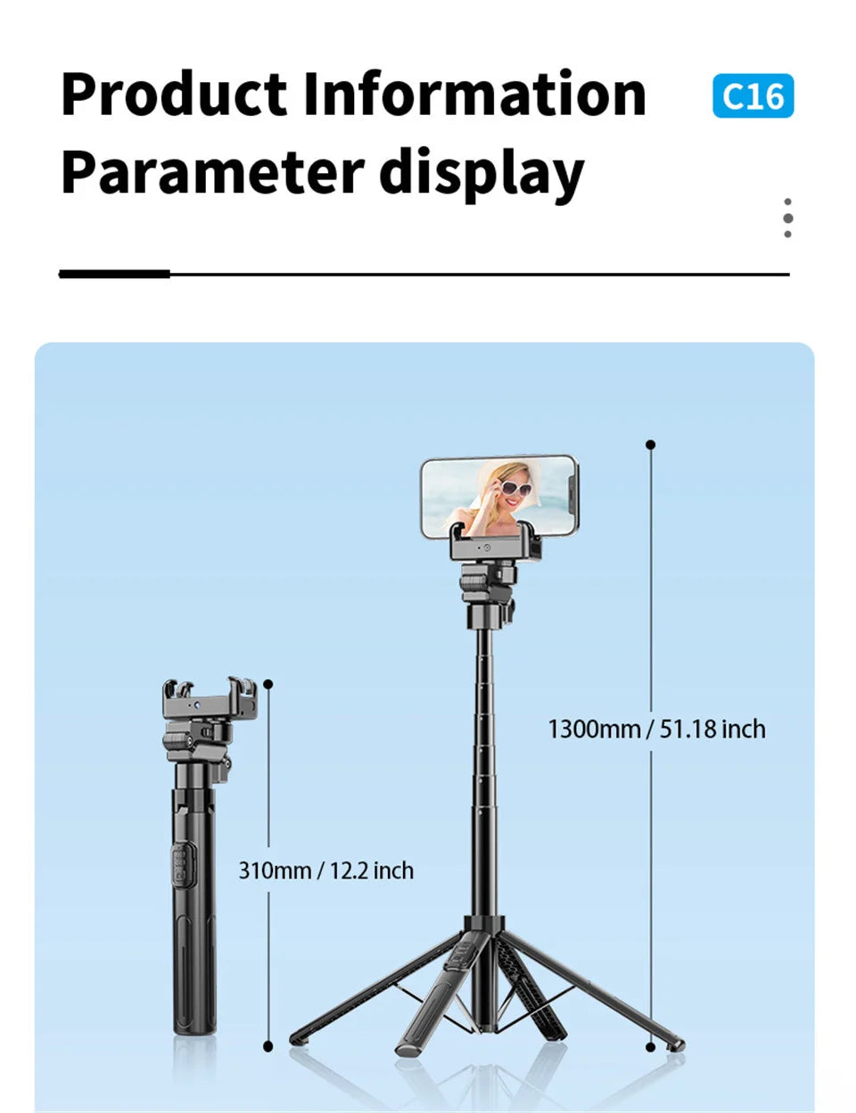 FANGTUOSI 2026 NEW Foldable Smartphone Handheld Gimbal Cellphone Video Record Vlog Stabilizer for iPhone 14 Xiaomi Huawei