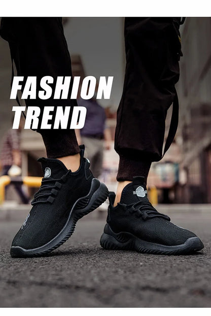 Men Sneakers 2026 Men Tennis Shoes New Fashion Spring and Summer Leisure Walking and Running Breathable Flat Bottom Gym Sports