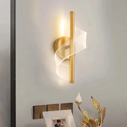 Nordic LED Wall Lights Modern Luxury and Minimalist Home Lights Living Room Bedroom Study Balcony Interior Decoration Lighting