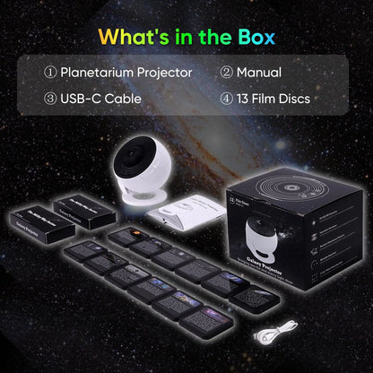 Galaxy Projector for Bedroom Home Planetarium Projector Lamp LED Space Galaxy Lamp Ceiling Room Decor for Kids Adults Projector