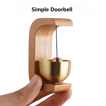 1pcs Simple Doorbell Wind Chime Holiday Gift Decoration Car Hanging Home Desktop Ornaments
