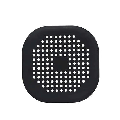 Square Silicone Drain Sticker Bathroom Sewer Hair Filter Drain Cover Household Bathroom Drain Mat
