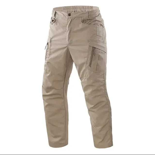 Mens Cargo Pants Multi Pocket Casual Training Pants Waterproof Wear Resistant City Work Trousers Outdoor Overalls Bottoms