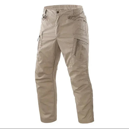 Mens Cargo Pants Multi Pocket Casual Training Pants Waterproof Wear Resistant City Work Trousers Outdoor Overalls Bottoms