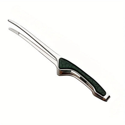 1pc Stainless Steel Kitchen Tongs, Serving Tongs for Cooking, Metal Food Tongs with Non-Slip Comfort Grip, Non-Stick Cooking Ton