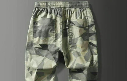 Men's Cargo Pants Work Wear Camo Camouflage Male Trousers Grey Black Baggy Designer Long Slacks Street Oversize Aesthetic New In