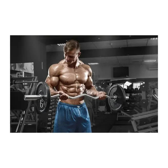 Fitness Motivation Canvas Art  Sexy Bodybuilding Girl Poster Gym Weightlifting Wall Decor for Living Room Bedroom Home Gym Fitne