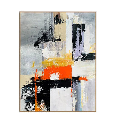 Scandinavian Classic Wall Art Handmade Abstract Color Texture HD Canvas Poster Print Home Bedroom Living Room Decoration