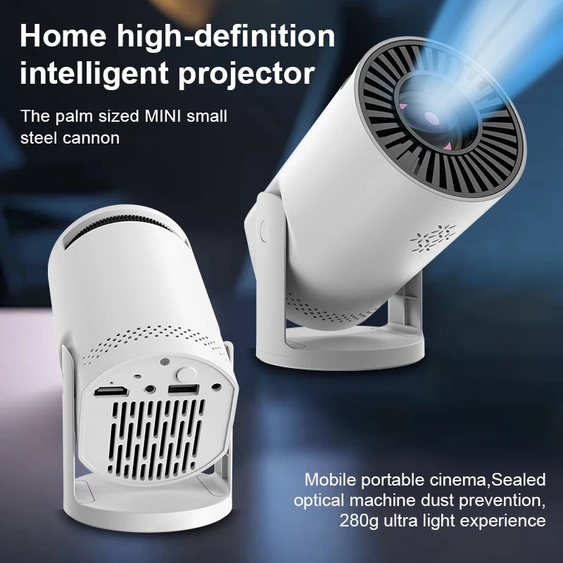 Mini Projector Native  3D Stereo Sound Multi-function Console Outdoor With Bluetooth Home Theater Cinema Portable Projectors